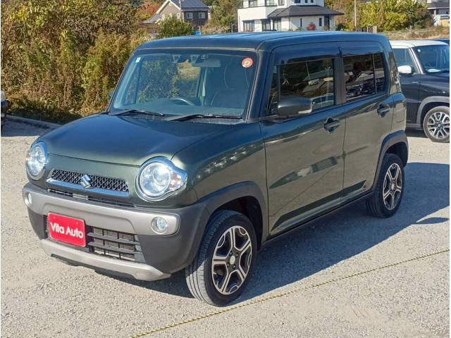 ハスラー Ｘ　ＳＤナビ　ワンセグＴＶ　リアカメラ　スマートキー　ＨＩＤヘッドライト　衝突軽減ブレーキ　シートヒーター　Ｂｌｕｅｔｏｏｔｈ　純正１５インチアルミ　ＥＴＣ（5枚目）