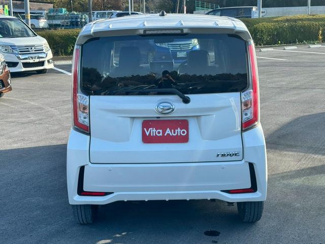 ムーヴ カスタム　Ｘ　ハイパーＳＡ　ＨＤＤナビ　スマートキー　ＬＥＤヘッドライト　衝突軽減ブレーキ　純正１４インチアルミ　ＥＴＣ（12枚目）