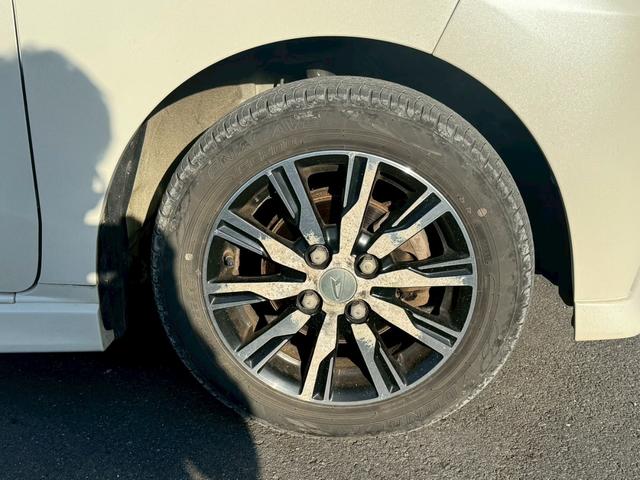 ムーヴ カスタム　Ｘ　ハイパーＳＡ　ＨＤＤナビ　スマートキー　ＬＥＤヘッドライト　衝突軽減ブレーキ　純正１４インチアルミ　ＥＴＣ（16枚目）