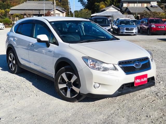 ＸＶハイブリッド ２．０ｉ－Ｌ　アイサイト　４ＷＤ　メモリーナビ　フルセグＴＶ　リアカメラ　スマートキー　ＨＩＤヘッドライト　衝突軽減ブレーキ　革シート　シートヒーター　Ｂｌｕｅｔｏｏｔｈ　ＡＣＣ　純正１７インチアルミ　ＥＴＣ（2枚目）