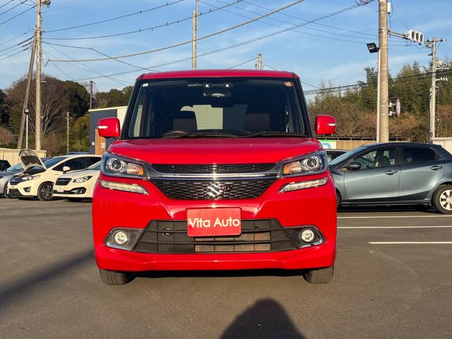 ソリオバンディット ハイブリッドＳＶ　メモリーナビ　フルセグＴＶ　全方位カメラ　スマートキー　ＬＥＤヘッドライト　衝突軽減ブレーキ　片側パワスラ　前ドラレコ　シートヒーター　Ｂｌｕｅｔｏｏｔｈ　クルコン　純正１５インチアルミ　ＥＴＣ（7枚目）