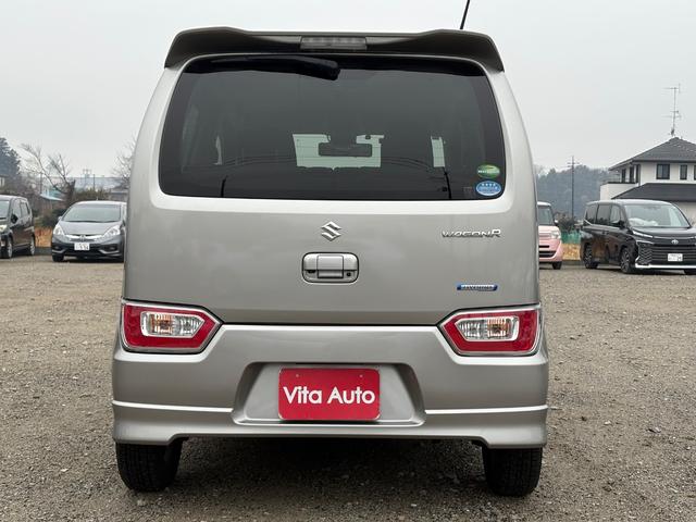 ワゴンＲ ハイブリッドＦＺ　ＨＤＤナビ　リアカメラ　スマートキー　ＨＩＤヘッドライト　衝突軽減ブレーキ　Ｂｌｕｅｔｏｏｔｈ　社外１４インチアルミ　ＥＴＣ（12枚目）