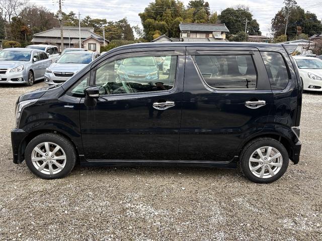 ワゴンＲスティングレー ハイブリッドＸ　メモリーナビ　ワンセグＴＶ　スマートキー　ＬＥＤヘッドライト　衝突軽減ブレーキ　シートヒーター　純正１４インチアルミ　ＥＴＣ（9枚目）