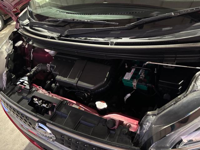 デイズルークス ハイウェイスター　Ｘ　メモリーナビ　ワンセグＴＶ　全方位カメラ　スマートキー　ＬＥＤヘッドライト　衝突軽減ブレーキ　片側パワスラ　Ｂｌｕｅｔｏｏｔｈ　純正１４インチアルミ（36枚目）