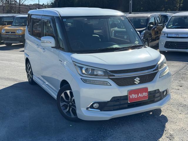 ソリオバンディット ハイブリッドＭＶ　ＳＤナビ　フルセグＴＶ　リアカメラ　スマートキー　ＬＥＤヘッドライト　両側パワスラ　前ドラレコ　Ｂｌｕｅｔｏｏｔｈ　純正１５インチアルミ　ＥＴＣ（2枚目）