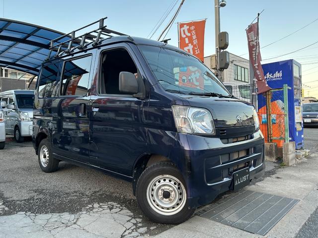 ハイゼットカーゴ ＤＸ　平成２９年式・走行距離２５０００ｋｍ・７インチナビ・ＥＴＣ車載器・ルーフキャリア・タイヤ残あり・マニュアルヒーター・マニュアルエアコン・キーレス・エアバック・リクライニングシート・１カ月無償保証（5枚目）