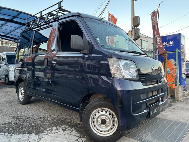 ハイゼットカーゴ ＤＸ　平成２９年式・走行距離２５０００ｋｍ・７インチナビ・ＥＴＣ車載器・ルーフキャリア・タイヤ残あり・マニュアルヒーター・マニュアルエアコン・キーレス・エアバック・リクライニングシート・１カ月無償保証（11枚目）