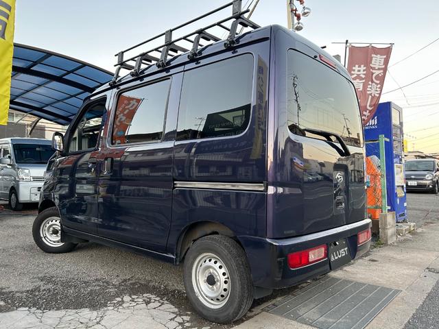 ハイゼットカーゴ ＤＸ　平成２９年式・走行距離２５０００ｋｍ・７インチナビ・ＥＴＣ車載器・ルーフキャリア・タイヤ残あり・マニュアルヒーター・マニュアルエアコン・キーレス・エアバック・リクライニングシート・１カ月無償保証（56枚目）