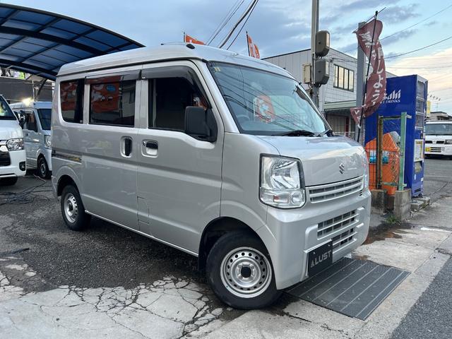 エブリイ ＰＡリミテッド　令和１年式・走行距離８６０００ｋｍ・事業用登録可・集中ドアロックキット・オーバーヘッドシェルフ・パワステ・マニュアルエアコン・マニュアルヒーター・リクライニングシート・フルフラット・１カ月無償保証（5枚目）