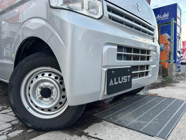 エブリイ ＰＡリミテッド　令和１年式・走行距離８６０００ｋｍ・事業用登録可・集中ドアロックキット・オーバーヘッドシェルフ・パワステ・マニュアルエアコン・マニュアルヒーター・リクライニングシート・フルフラット・１カ月無償保証（25枚目）