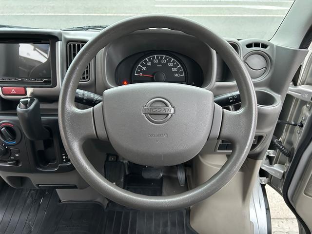NV100クリッパーバン DX 平成31年式・走行距離148000km・7インチディスプレイオーディオ・事業用登録可・パワステ・マニュアルエアコン・マニュアルヒーター・集中ドアロックキット・リクライニングシート・フルフラット(28枚目)