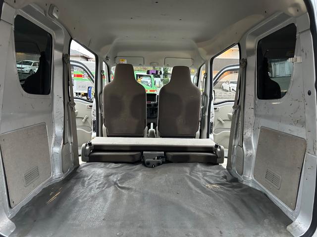 NV100クリッパーバン DX 平成31年式・走行距離148000km・7インチディスプレイオーディオ・事業用登録可・パワステ・マニュアルエアコン・マニュアルヒーター・集中ドアロックキット・リクライニングシート・フルフラット(44枚目)