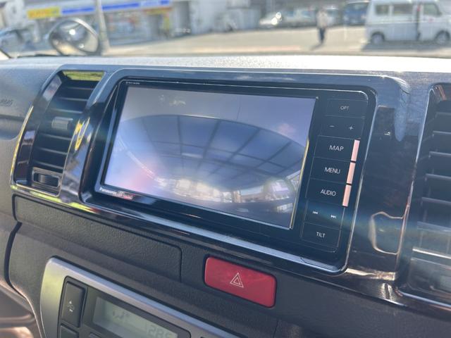 ハイエースバン スーパーGL ダークプライムII 令和3年式・61000km・新品ホイール・EF-19・バッドパネル・ローダウン・フロントスポイラー・シートカバー・7インチナビ・バックカメラ・ETC車載器・車中泊ベッドキット・無償保証(34枚目)