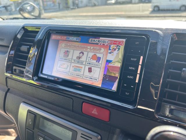 ハイエースバン スーパーGL ダークプライムII 令和3年式・61000km・新品ホイール・EF-19・バッドパネル・ローダウン・フロントスポイラー・シートカバー・7インチナビ・バックカメラ・ETC車載器・車中泊ベッドキット・無償保証(36枚目)