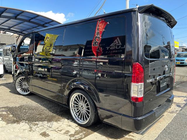 ハイエースバン スーパーGL ダークプライムII 令和3年式・61000km・新品ホイール・EF-19・バッドパネル・ローダウン・フロントスポイラー・シートカバー・7インチナビ・バックカメラ・ETC車載器・車中泊ベッドキット・無償保証(63枚目)