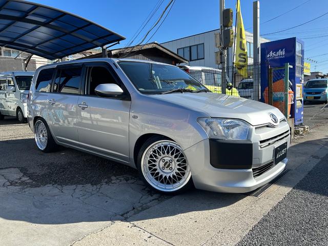 プロボックス ＧＬ　カスタムカー・令和２年式・新品車高調・新品アルミホイール・ＥＳＳＥＸ・ＥＮＣＭ－１７・シルバー・７インチナビゲーション・フルセグＴＶ・ＥＴＣ・バックカメラ・フルフラット・リクライニングシート・車中泊（9枚目）