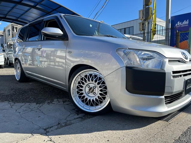 プロボックス ＧＬ　カスタムカー・令和２年式・新品車高調・新品アルミホイール・ＥＳＳＥＸ・ＥＮＣＭ－１７・シルバー・７インチナビゲーション・フルセグＴＶ・ＥＴＣ・バックカメラ・フルフラット・リクライニングシート・車中泊（11枚目）