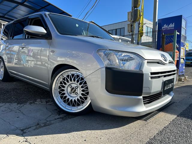 プロボックス ＧＬ　カスタムカー・令和２年式・新品車高調・新品アルミホイール・ＥＳＳＥＸ・ＥＮＣＭ－１７・シルバー・７インチナビゲーション・フルセグＴＶ・ＥＴＣ・バックカメラ・フルフラット・リクライニングシート・車中泊（17枚目）