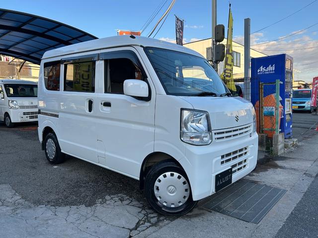 エブリイ ジョイン　平成２９年式・走行距離４８０００ｋｍ・４ＷＤ・ＥＴＣ・ドラレコ・キーレス・パワーウィンドウ・オーバーヘッドシェルフ・電動格納式ミラー・フルフラット・ルームクリーニング実施・１カ月無償保証・１０００ｋｍ（3枚目）