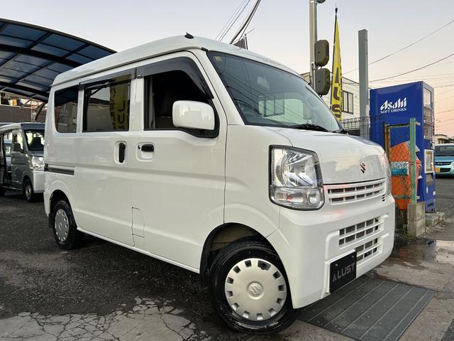 エブリイ ジョイン　平成２９年式・走行距離１０４０００ｋｍ・４ＷＤ・ＥＴＣ・ドラレコ・キーレス・パワーウィンドウ・オーバーヘッドシェルフ・電動格納式ミラー・フルフラット・ルームクリーニング・１カ月無償保証・１０００ｋｍ（7枚目）