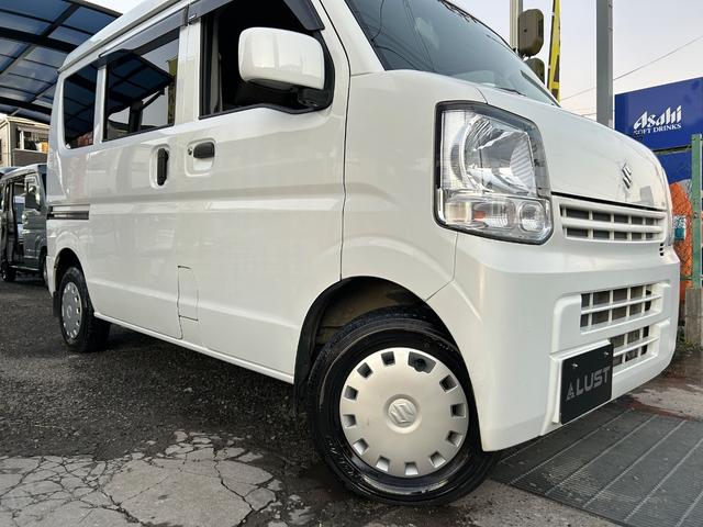 エブリイ ジョイン　平成２９年式・走行距離１０４０００ｋｍ・４ＷＤ・ＥＴＣ・ドラレコ・キーレス・パワーウィンドウ・オーバーヘッドシェルフ・電動格納式ミラー・フルフラット・ルームクリーニング・１カ月無償保証・１０００ｋｍ（13枚目）