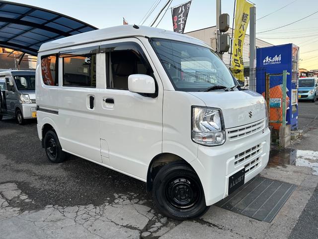 エブリイ ジョイン　平成２９年式・走行距離９００００ｋｍ・４ＷＤ・ＥＴＣ・ドラレコ・キーレス・パワーウィンドウ・オーバーヘッドシェルフ・電動格納式ミラー・フルフラット・ルームクリーニング実施・１カ月無償保証・１０００ｋｍ（5枚目）