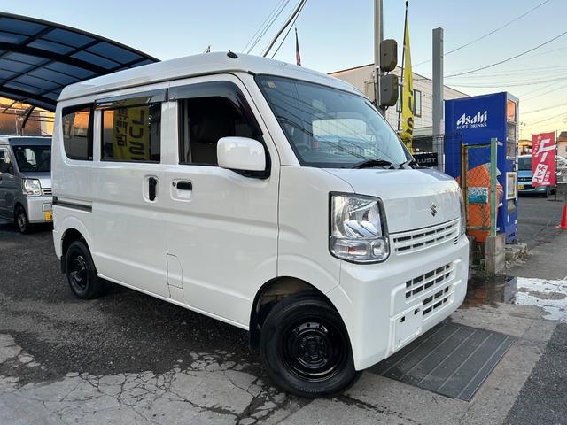 エブリイ ジョイン　平成２９年式・走行距離９００００ｋｍ・４ＷＤ・ＥＴＣ・ドラレコ・キーレス・パワーウィンドウ・オーバーヘッドシェルフ・電動格納式ミラー・フルフラット・ルームクリーニング実施・１カ月無償保証・１０００ｋｍ（7枚目）