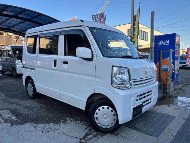 エブリイ ジョイン　平成２９年式・走行距離７２０００ｋｍ・４ＷＤ・ＥＴＣ・ドラレコ・キーレス・パワーウィンドウ・オーバーヘッドシェルフ・電動格納式ミラー・フルフラット・ルームクリーニング実施・１カ月無償保証・１０００ｋｍ（3枚目）