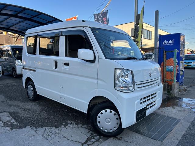 エブリイ ジョイン　平成２９年式・走行距離７２０００ｋｍ・４ＷＤ・ＥＴＣ・ドラレコ・キーレス・パワーウィンドウ・オーバーヘッドシェルフ・電動格納式ミラー・フルフラット・ルームクリーニング実施・１カ月無償保証・１０００ｋｍ（7枚目）