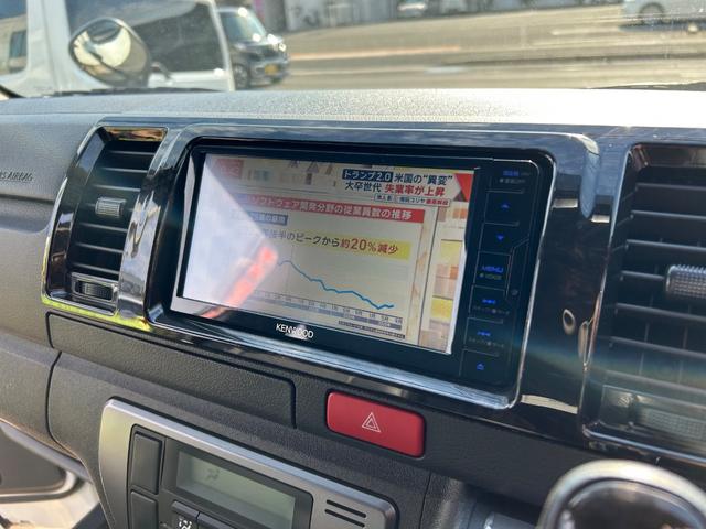 ハイエースバン スーパーＧＬ　ダークプライムＩＩ　カスタムカー・令和５年式・４００００ｋｍ・ＥＳＳＥＸバッドパネル・フロントスポイラー・ファブレスホイール・ローダウン・７インチナビゲーション・フルセグＴＶ・ＥＴＣ・バックカメラ・ベッドキット・車中泊（34枚目）