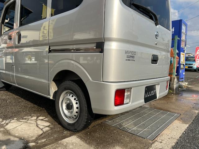 ＮＶ１００クリッパーバン ＤＸ　平成３０年式・走行距離２００００ｋｍ・事業用登録可・フルフラット・リクライニングシート・積載量３５０ｋｇ・５ＡＧＳ車・２ｎｄ発進車・純正ラジオ・ＡＭＭ・１カ月無償保証・１０００ｋｍ（62枚目）