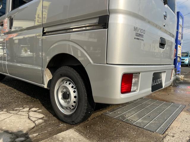 ＮＶ１００クリッパーバン ＤＸ　平成３０年式・走行距離２００００ｋｍ・事業用登録可・フルフラット・リクライニングシート・積載量３５０ｋｇ・５ＡＧＳ車・２ｎｄ発進車・純正ラジオ・ＡＭＭ・１カ月無償保証・１０００ｋｍ（64枚目）