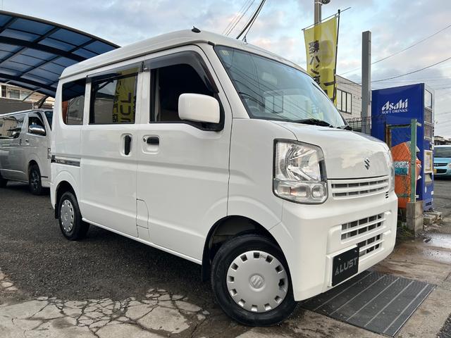 エブリイ ジョイン　平成２９年式・走行距離７２０００ｋｍ・ＥＴＣ車載器・事業用登録可・キーレスエントリー・電動格納式ミラー・パワーウィンドウ・オーバーヘッドシェルフ・アームレスト・分割シート・フルフラット・１ヶ月無償保証（3枚目）