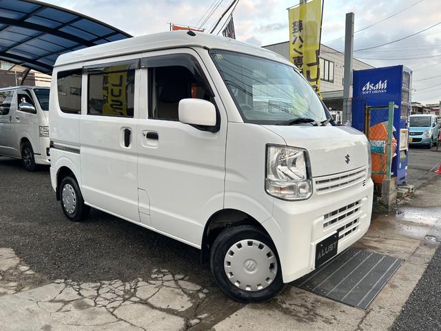 エブリイ ジョイン　平成２９年式・走行距離７２０００ｋｍ・ＥＴＣ車載器・事業用登録可・キーレスエントリー・電動格納式ミラー・パワーウィンドウ・オーバーヘッドシェルフ・アームレスト・分割シート・フルフラット・１ヶ月無償保証（5枚目）