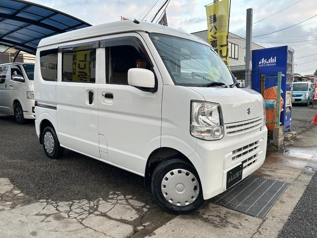 エブリイ ジョイン　平成２９年式・走行距離７２０００ｋｍ・ＥＴＣ車載器・事業用登録可・キーレスエントリー・電動格納式ミラー・パワーウィンドウ・オーバーヘッドシェルフ・アームレスト・分割シート・フルフラット・１ヶ月無償保証（7枚目）