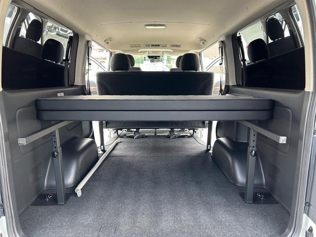 ハイエースバン ロングスーパーＧＬ　カスタムカー・２０１９年式・２３５００ｋｍ・モデリスタエアロ・ＬＥＤ・バッドパネル・ワークホイール・新品・７インチナビゲーション・フルセグＴＶ・ＥＴＣ・バックカメラ・ベッドキット・車中泊・コーティング（48枚目）