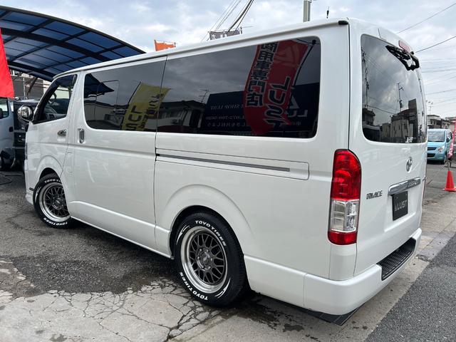 ハイエースバン ロングスーパーＧＬ　カスタムカー・２０１９年式・２３５００ｋｍ・モデリスタエアロ・ＬＥＤ・バッドパネル・ワークホイール・新品・７インチナビゲーション・フルセグＴＶ・ＥＴＣ・バックカメラ・ベッドキット・車中泊・コーティング（57枚目）