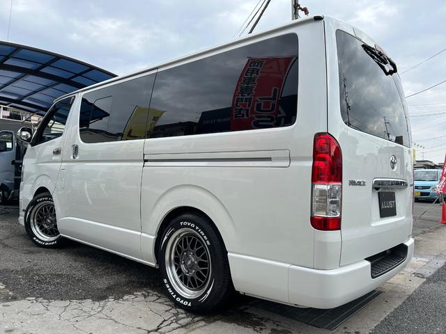 ハイエースバン ロングスーパーＧＬ　カスタムカー・２０１９年式・２３５００ｋｍ・モデリスタエアロ・ＬＥＤ・バッドパネル・ワークホイール・新品・７インチナビゲーション・フルセグＴＶ・ＥＴＣ・バックカメラ・ベッドキット・車中泊・コーティング（58枚目）