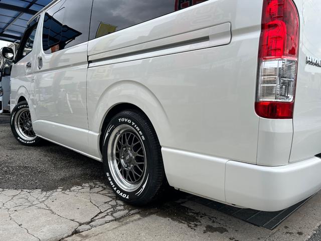 ハイエースバン ロングスーパーＧＬ　カスタムカー・２０１９年式・２３５００ｋｍ・モデリスタエアロ・ＬＥＤ・バッドパネル・ワークホイール・新品・７インチナビゲーション・フルセグＴＶ・ＥＴＣ・バックカメラ・ベッドキット・車中泊・コーティング（64枚目）