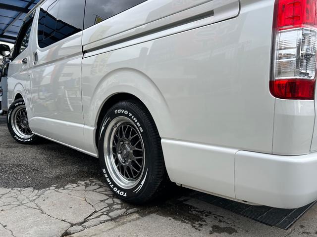 ハイエースバン ロングスーパーＧＬ　カスタムカー・２０１９年式・２３５００ｋｍ・モデリスタエアロ・ＬＥＤ・バッドパネル・ワークホイール・新品・７インチナビゲーション・フルセグＴＶ・ＥＴＣ・バックカメラ・ベッドキット・車中泊・コーティング（66枚目）