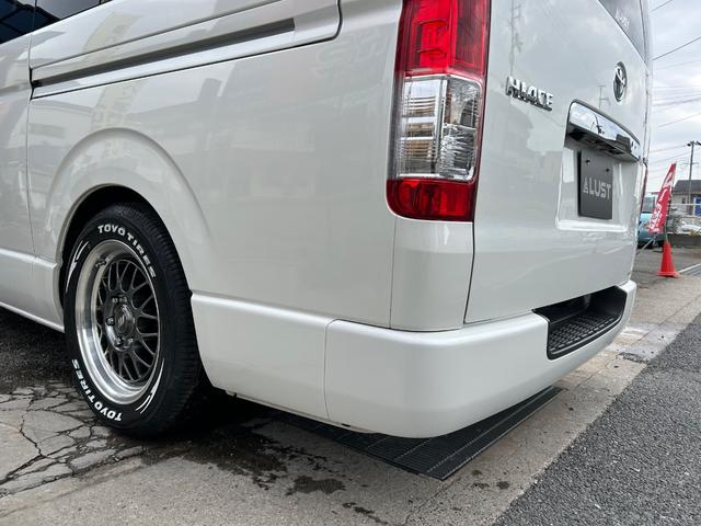 ハイエースバン ロングスーパーＧＬ　カスタムカー・２０１９年式・２３５００ｋｍ・モデリスタエアロ・ＬＥＤ・バッドパネル・ワークホイール・新品・７インチナビゲーション・フルセグＴＶ・ＥＴＣ・バックカメラ・ベッドキット・車中泊・コーティング（67枚目）