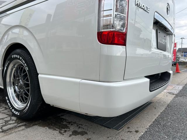 ハイエースバン ロングスーパーＧＬ　カスタムカー・２０１９年式・２３５００ｋｍ・モデリスタエアロ・ＬＥＤ・バッドパネル・ワークホイール・新品・７インチナビゲーション・フルセグＴＶ・ＥＴＣ・バックカメラ・ベッドキット・車中泊・コーティング（69枚目）