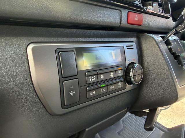 ハイエースバン スーパーＧＬ　ダークプライムＩＩ　カスタムカー・１０インチフローティングナビ・フルセグＴＶ・Ｂｌｕｅｔｏｏｔｈ・ＥＴＣ・ＥＳＳＥＸバッドパネル・フロントスポイラー・オーバーフェンダー・ローダウン・ホイール・タイヤ・車中泊ベッドキット（40枚目）