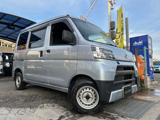 ハイゼットカーゴ ＤＸ　ＳＡＩＩＩ　令和２年・９４０００ＫＭ・事業登録可・パワステ・パワーウィンドウ・キーレス・助手席エアバック・純正ラジオ・ＡＭ・ＦＭ・マニュアルエアコン・クーラー・両側スライドドア・１カ月無償保証・１０００Ｋｍ（7枚目）