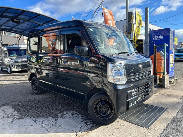 エブリイ ジョイン 2018年式・走行距離91000km・7インチナビゲーション・フルセグTV・Bluetooth・AM・FMラジオ・ドライブレコーダー・レザーシートカバー・電動格納式ミラー・キーレス・パワーウィンドウ(3枚目)