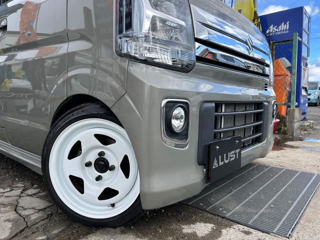 エブリイワゴン ＰＺターボスペシャル　カスタムカー・車高調・ホイール・エアロ・７インチナビゲーション・Ｂｌｕｅｔｏｏｔｈ・ＣＤ・ＤＶＤ・ラジオ・シートカバー・両側パワースライドドア・ＬＥＤ・オートステップ・オーバーヘッドシェルフ・ヒーター（15枚目）