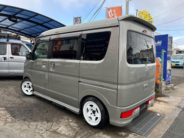 エブリイワゴン ＰＺターボスペシャル　カスタムカー・車高調・ホイール・エアロ・７インチナビゲーション・Ｂｌｕｅｔｏｏｔｈ・ＣＤ・ＤＶＤ・ラジオ・シートカバー・両側パワースライドドア・ＬＥＤ・オートステップ・オーバーヘッドシェルフ・ヒーター（60枚目）