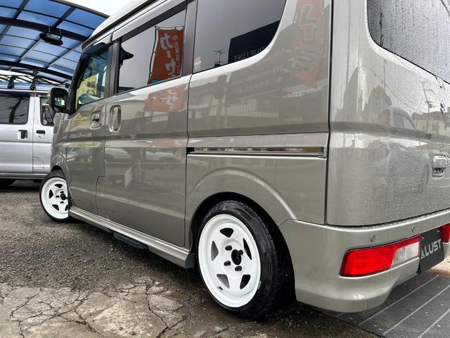 エブリイワゴン ＰＺターボスペシャル　カスタムカー・車高調・ホイール・エアロ・７インチナビゲーション・Ｂｌｕｅｔｏｏｔｈ・ＣＤ・ＤＶＤ・ラジオ・シートカバー・両側パワースライドドア・ＬＥＤ・オートステップ・オーバーヘッドシェルフ・ヒーター（66枚目）