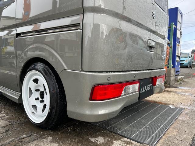 エブリイワゴン ＰＺターボスペシャル　カスタムカー・車高調・ホイール・エアロ・７インチナビゲーション・Ｂｌｕｅｔｏｏｔｈ・ＣＤ・ＤＶＤ・ラジオ・シートカバー・両側パワースライドドア・ＬＥＤ・オートステップ・オーバーヘッドシェルフ・ヒーター（70枚目）