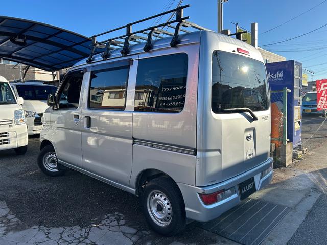 ハイゼットカーゴ ＤＸ　ＳＡＩＩＩ　令和２年式・走行距離９５０００ｋｍ・ルーフキャリア・ＬＥＤヘッドライト・キーレス・パワーウィンドウ・オーバーヘッドシェルフ・パワステ・エアバック・マニュアルエアコン・マニュアルヒーター・１カ月無償保証（64枚目）